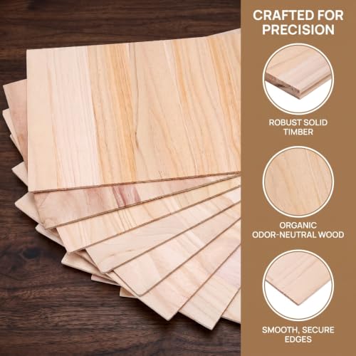 10PCS Karate Breaking Boards,Wood Martial Arts Boards Professional Taekwondo Board for Taekwondo Karate Practice - 0. 3cm - size: 29.50X20.40X0.30CM
