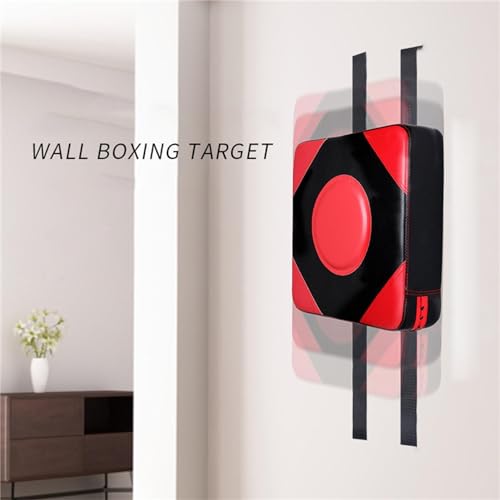 Wall Punching Bag Adult Fitness Cardio Dance Training Workout Activity - color: Red