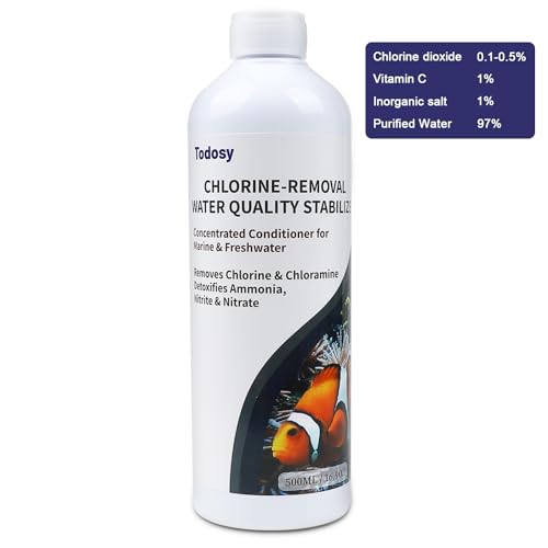 Aquarium Water Regulator and dechlorinator - 16.91 Ounce for Freshwater and Marine Aquariums (500ML / 16.91OZ) - size: 500ML / 16.91OZ