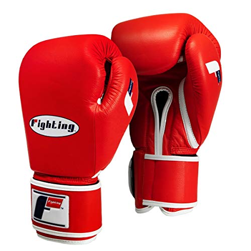 Fighting Sports Fury Professional Training Gloves - Boxing Gloves Boxing, Training Gloves, MMA Gloves, Oz Training Gloves, Kickboxing Gloves, Punching Bag Gloves, Sparring Gloves - color: Red, size: 18 oz