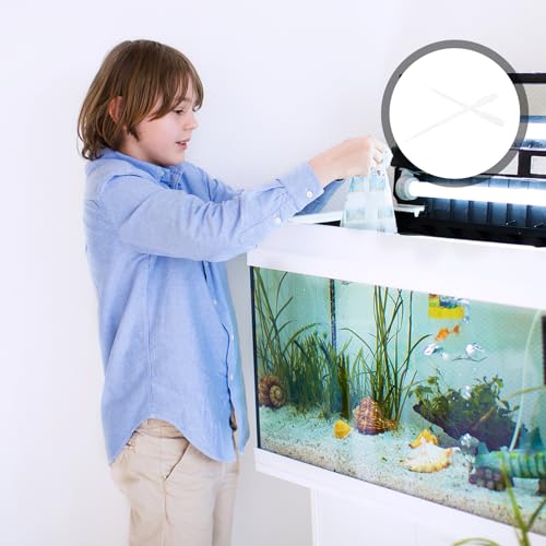 Artibetter 10pcs Marine Fish Feeders Coral Syringe Tubes 5ml Plastic Pipette Dropper for Aquarium Shrimp Feeding Pet Supplies