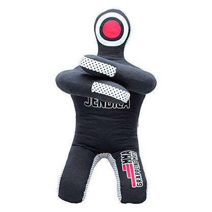 Grappling Dummy MMA Jiu Jitsu – Grappling Wrestling Dummy – Made from Durable Canvas Fabrics – MMA Dummy for Multiple Drills UNFILLED - size: Large