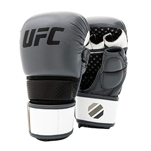 UFC Pro MMA Sparring Glove - color: Gray, size: Large-X-Large