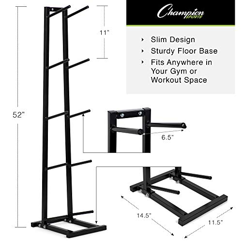 Champion Sports Medicine Ball Storage – Durable Racks & Trees for Organized Gym, Fitness & Sports Storage - style: Medicine Ball Tree