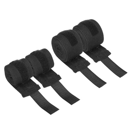 PATIKIL Boxing Hand Wraps Length Elastic Boxing Wraps - color: Black, size: 98 Inch/197 Inch