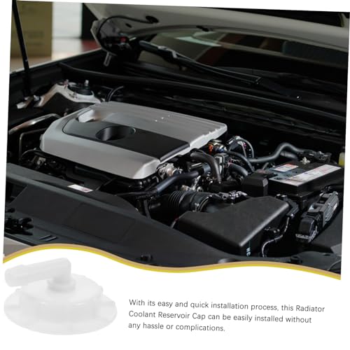 Zerodeko Coolant Reservoir Cap for Civic Odyssey Fit Durable Tank Cover Leak Engine Radiator Lid Replacement Cap for Fluid Tank System