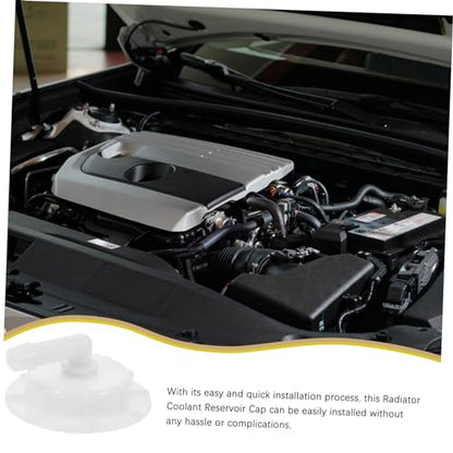 Zerodeko Coolant Reservoir Cap for Civic Odyssey Fit Durable Tank Cover Leak Engine Radiator Lid Replacement Cap for Fluid Tank System