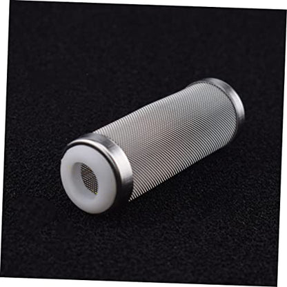 VANZACK 3pcs Stainless Steel Inlet Cover White Prevents Debris Protects Young Fish for Freshwater and Tanks