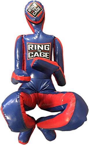 Deluxe MMA Grappling/Jiu Jitsu/Ground & Pound Dummy 3.0 - size: Youth (Un-Filled) Blue/Red