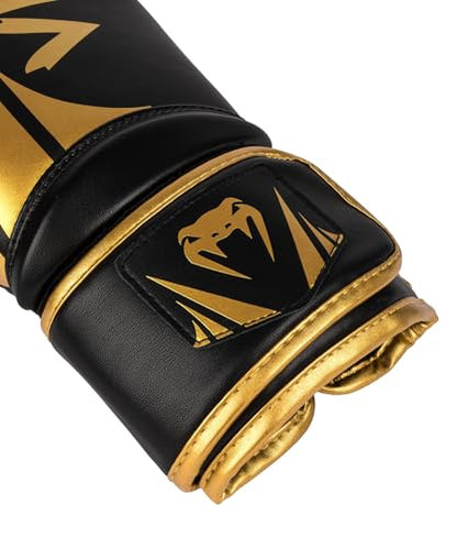 Venum Challenger Boxing Gloves - color: Black/Gold, size: 14-Ounce, style: Challenger 2.5