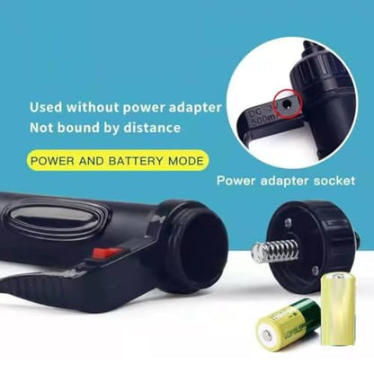 Electric Gravel Cleaner for Aquarium Cleaning Tool for Changing Water Pump Fish Tank Water Filter Pump US Plug