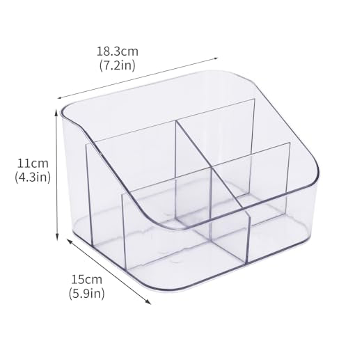 Drink Packet Organizer, Powdered Drink Mix,Powder Packet,Acrylic Water Flavor Packet Organization Container with Removable Dividers for Storage Bins for Kitchen Cabinet, Pantry,Office - size: Large