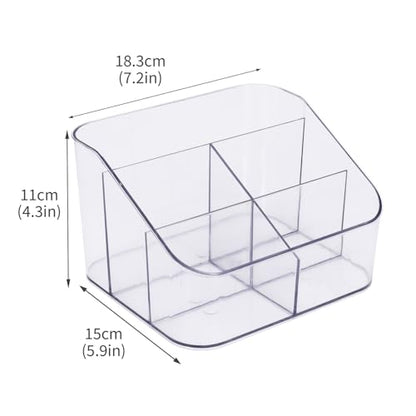 Drink Packet Organizer, Powdered Drink Mix,Powder Packet,Acrylic Water Flavor Packet Organization Container with Removable Dividers for Storage Bins for Kitchen Cabinet, Pantry,Office - size: Large