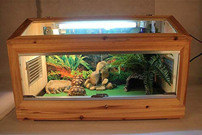 Reptile Carpet Mat Pet Terrarium Liner Cage Mat Substrate Liner Bedding Tank Accessories Reptile Supplies for Terrarium Lizards Snakes Bearded Dragon Gecko Chamelon Turtles Iguana (39"X20")