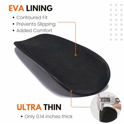 Soccer Shin Guards - Carbon Fiber Shin Pads with Portable Carrying Case for Men, Women, Youths, Kids, Size L M S - size: Medium