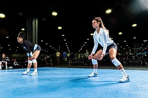 Mizuno Elite 9 SL2 Volleyball Kneepad, Black, Large - color: Black, size: Large
