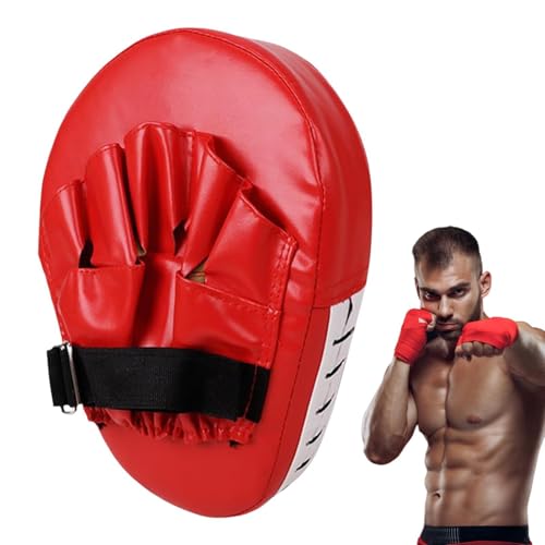 Boxing Target Pad Thick Adjustable Curved Focus Punching Training Hand Pads | Hand Target Training Hand Pads for Kickboxing Karate Thai