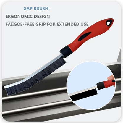 6 Pcs Crevice Cleaning Brush - Grout Scrub Brush, House Cleaning Supplies | Gap Cleaning Tools, Home Essentials, Gifts for Women Men, Hard Bristle Crevice Cleaner Brush for Household Use, Bathroom - color: 6pcs New Model