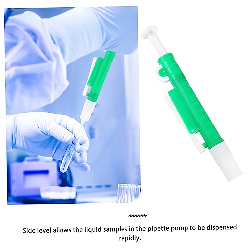 Veemoon Scientific Pipette Pump Plastic Laboratory Pipette Pump 10ml Dispenser