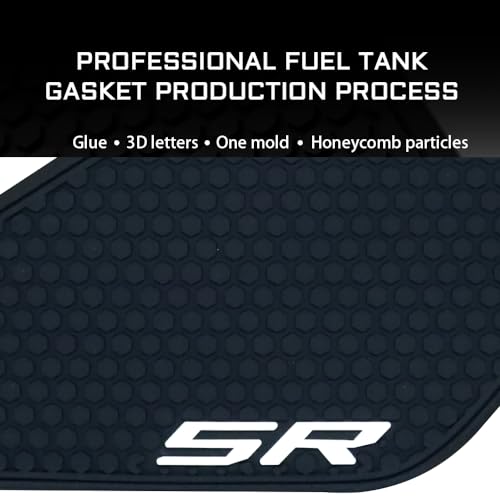 for CFMOTO CF Moto 450SR SR450 450 SR 2023 - Motorcycle Side Fuel Tank pad Tank Pads Protector Stickers Decal Gas Knee Grip Traction Pad 450SR 2024 tankpad Black