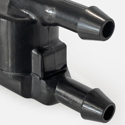 Click&Fit 2-way Washer Check Valve multi-vehicle compatible with Toyota Lexus Nissan Ford and others – Wiper water check valve for Front Windshield washer jet nozzles replaces 85321-28020 - style: 2-way 1pcs