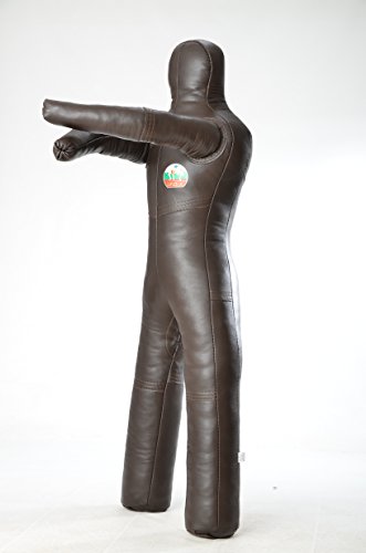 Suples Suples Wrestling Throwing Dummy with Legs - color: Black, size: Medium (60 lb - 65 lb)