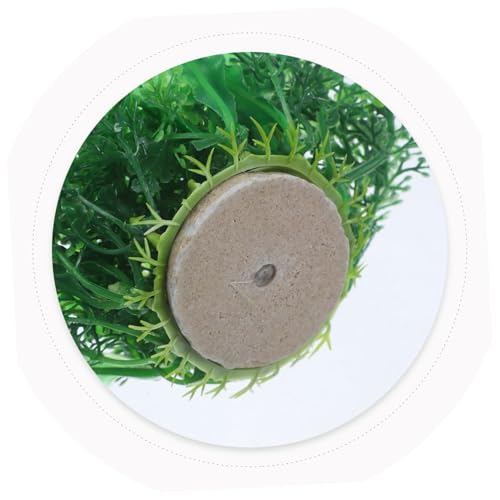 ORFOFE 2Pcs Aquarium Fish Tank Plants Fake Grass Decoration for Desktop Fish Tanks for Home Office Wedding Decor and Enhances Aquarium Aesthetics
