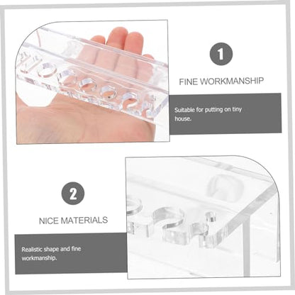 POPETPOP Aquarium Tool Rack Glass Holder Compact Storage Rack Garden Tool Organizer for Tank Maintenance