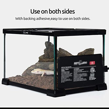 Reptile Heat Mat Reptile Heat Mats, Non-Adhesive Reptile Heating Pad With Temperature Adjustment, Waterproof Under Tank Terrarium Heating Cushion For Snakes For Lizards For Reptiles For Hermit Crab Tu