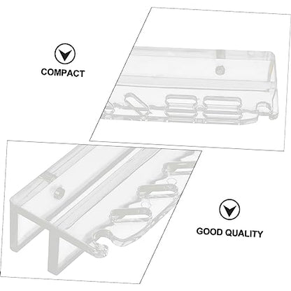 UKCOCO Acrylic Aquarium Tool Holder Water Plants Maintenance Organizer Rack for Aquatic Tools Storage Stand for Fish Tank Cleaning and Care
