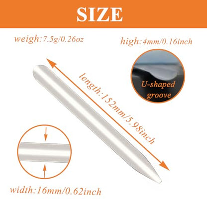 2 PCS Lab Spatula Stainless Steel Small Metal Scoop Spatula with Round End, Mini Jewelry Bead Scoops Used for Scooping Transferring Mixed Powder Paste Beads Laboratory Sampling/Silver/6Inch - size: 6 Inch-2PCS
