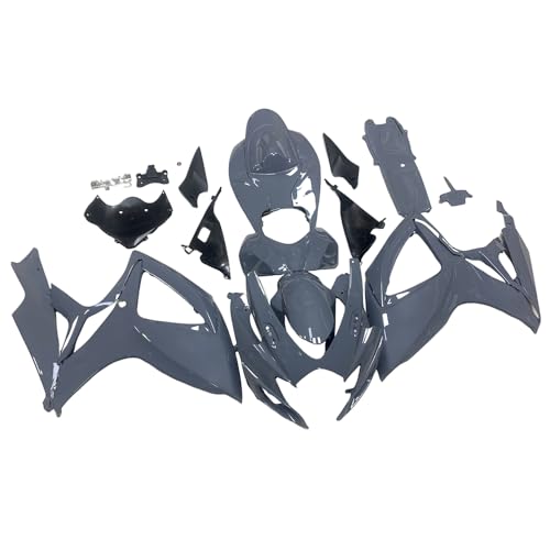 Injection Mold Nardo Gray Fairing Kit Fit for Suzuki 2006 2007 GSXR600 GSXR750 K6 ABS Plastics Bodywork Body Kits - size: Style 24