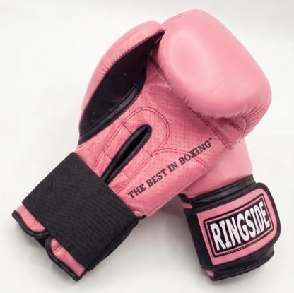 Ringside Extreme Fitness Boxing Training Bag Gloves - color: Pink, size: Large