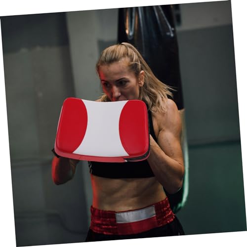 Curved Kick Pad for Boxing and Muay Thai Training, PU Sponge