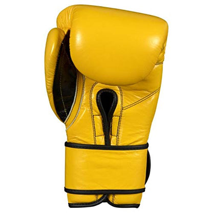 Pro Mex Professional Training Gloves V 3.0 - color: Yellow, size: 12 oz