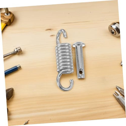 Swing Hanger Set with Pin, 2 Sets Spring Steel Silver