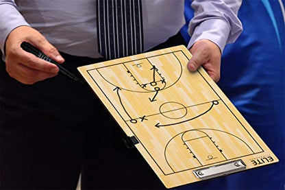 Dry Erase Coaches Clipboards | Basketball, Baseball, Soccer, Football, Hockey, Volleyball, Lacrosse - style: Basketball