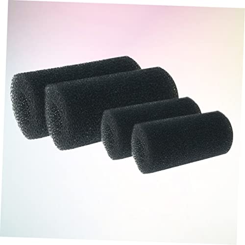 Levemolo 4pcs Fish Tank Filter Sleeve Pre-Filter Sponges Inlet Covers for Large Aquariums Easy to Use Safeguard for Fish