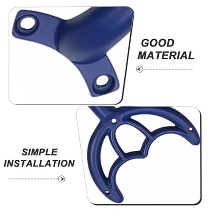 5 Pcs 52’’Ceiling Fan Blades Arms Replacement,Ceiling Fan Blades Arms Replacement Parts Mounting Bracket Kit for Replacing The Worn Fan Blades,Keep The Balance and Good Performance (Blue) - color: Blue
