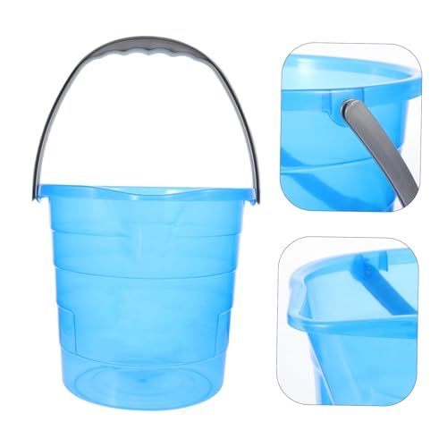 VALICLUD Plastic Water Storage Bucket Bucket Handle for Cleaning Mopping Dormitory Use Food Grade Portable