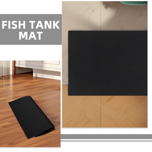 Aquarium Leveling Mat 2pcs Fish Tank Pad Protective Mat Sponge Decorative Thick Pad for Tank