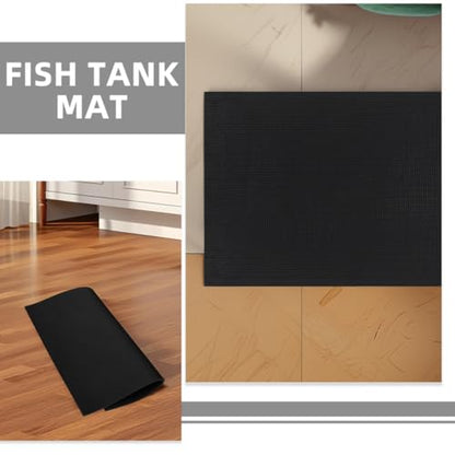Aquarium Leveling Mat 2pcs Fish Tank Pad Protective Mat Sponge Decorative Thick Pad for Tank