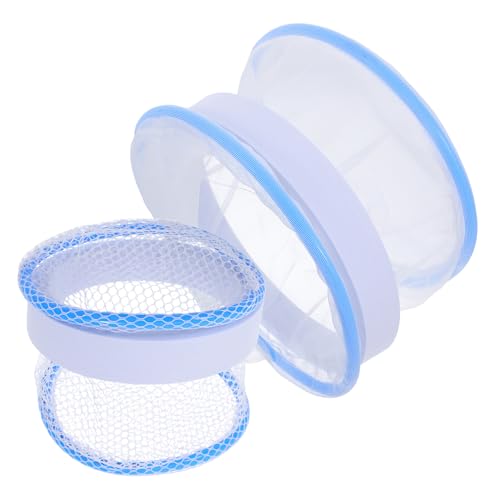 VICASKY Fish Isolation Chamber Breeding Box with Nylon Floating Mesh, Aquarium Hatchery Tank for Guppy Fry Incubation and Shrimp Nursery, Small Fish Incubator Suitable for Aquarium