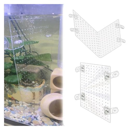 5 10 20 29 40 55 75 Gallon Aquarium Divider to Separate Fry from Parents, Acrylic Isolation Grid Board, Panel A Betta Fish Tank Flapper Accessories(Large Fish,29gal (40x60cm)) - color: Large Fish, size: 29gal (40x60cm)