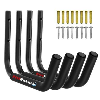 Kayak Storage Rack 120LB Wall Mounted Kayak Hook - style: Round Tube