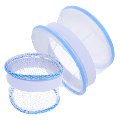BESPORTBLE Aquarium Fish Hatchery Tank and Shrimp Breeding Chamber with Floating Nylon Mesh Isolation Box, Small Breeding Net for Guppies Betta Fry Nursery in Fish Tank