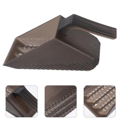 Fish Tank Sand Cleaner Scoop with Sifter Aquarium Maintenance Tool for Gravel and Sand Unique Design Plant Roots Easy to Handle for Effortless Debris Removal