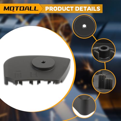 MOTOALL 530057846 Air Filter Cover 530059796 Knob for Husqvarna 124 125 128 L LDX R RJ C CD L LD LDX R Trimmers