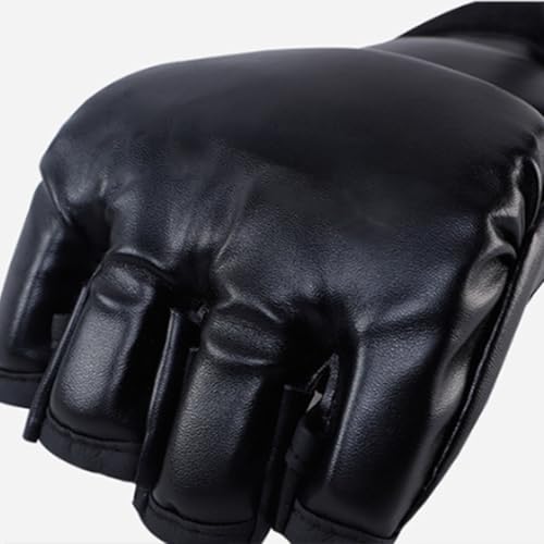 Boxing Gloves Training Gloves Half Finger Sport Gloves Heavy Bag Gloves Punching Gloves Kickboxing Gloves