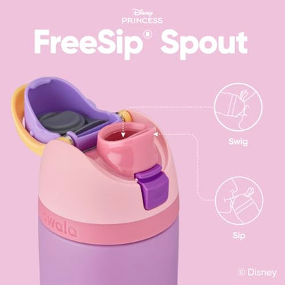 Owala Princess FreeSip Stainless Steel Water Bottle 24 oz Rapunzel - color: Rapunzel, size: 24 Ounces